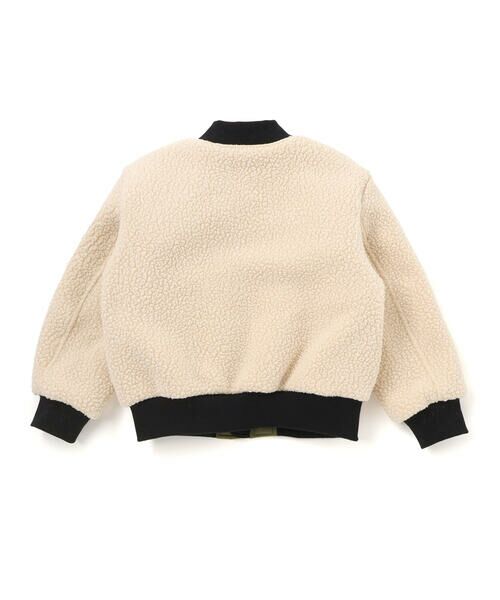 WASK / ワスク ノーカラージャケット | MA1リバーシブルボアブルゾン(110~160cm) | 詳細5