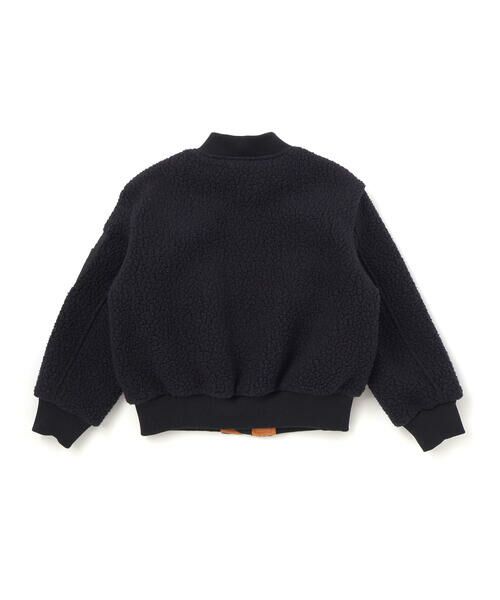 WASK / ワスク ノーカラージャケット | MA1リバーシブルボアブルゾン(110~160cm) | 詳細11