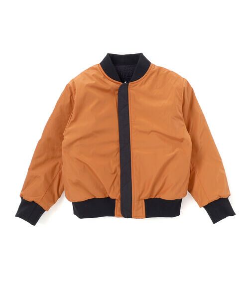 WASK / ワスク ノーカラージャケット | MA1リバーシブルボアブルゾン(110~160cm) | 詳細12