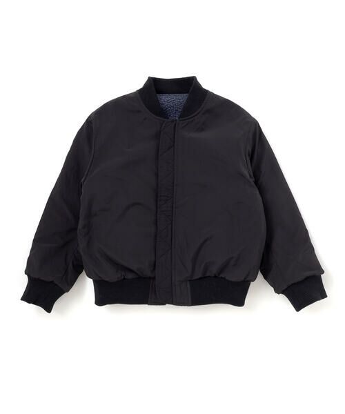 WASK / ワスク ノーカラージャケット | MA1リバーシブルボアブルゾン(110~160cm) | 詳細17