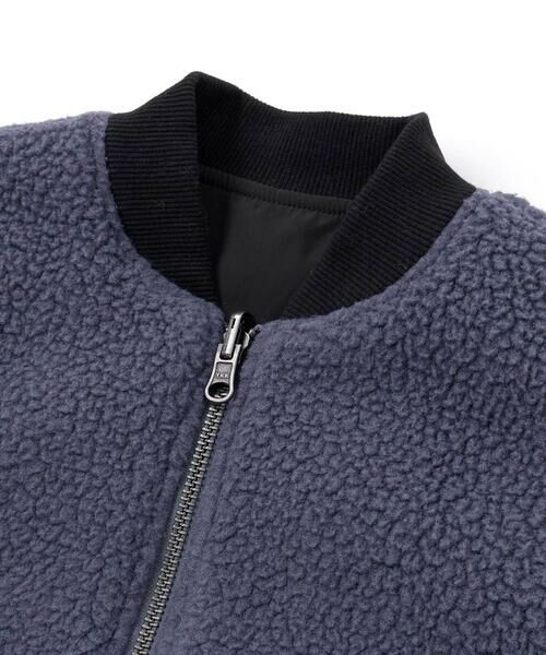 WASK / ワスク ノーカラージャケット | MA1リバーシブルボアブルゾン(110~160cm) | 詳細19