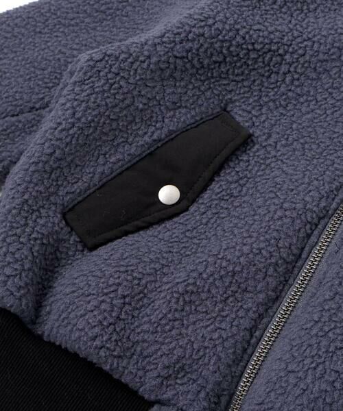 WASK / ワスク ノーカラージャケット | MA1リバーシブルボアブルゾン(110~160cm) | 詳細22