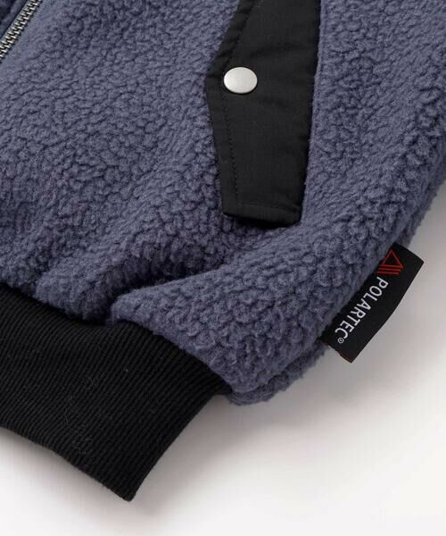 WASK / ワスク ノーカラージャケット | MA1リバーシブルボアブルゾン(110~160cm) | 詳細23