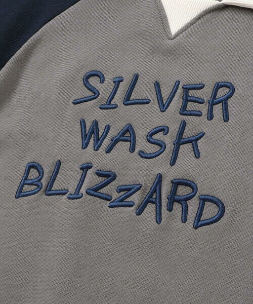 WASK / ワスク スウェット | ロゴ刺しゅう襟付きトレーナー(110~160cm) | 詳細9