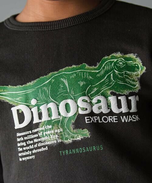 WASK / ワスク スウェット | 恐竜プリントトレーナー(100~160cm) | 詳細3