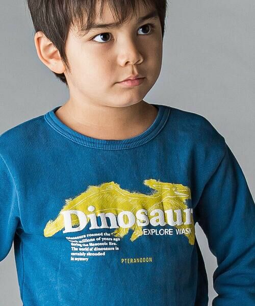 WASK / ワスク スウェット | 恐竜プリントトレーナー(100~160cm) | 詳細9
