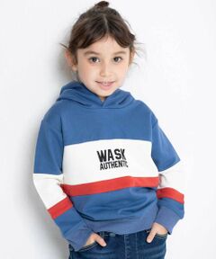 WASK / ワスク スウェット | 配色フーディミニ裏毛トレーナー