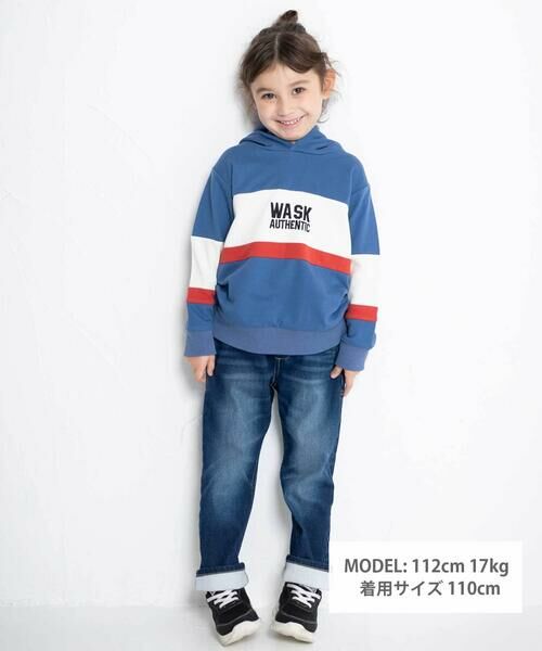WASK / ワスク スウェット | 配色フーディミニ裏毛トレーナー | 詳細1