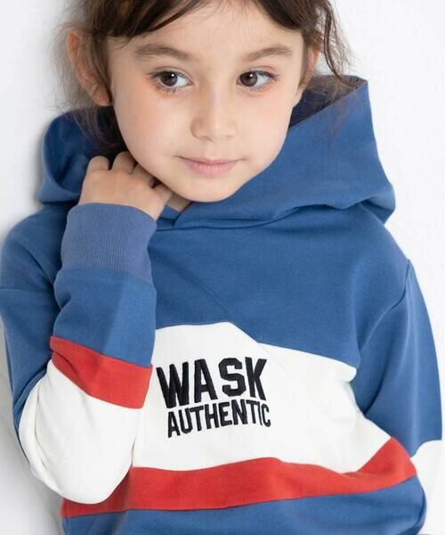 WASK / ワスク スウェット | 配色フーディミニ裏毛トレーナー | 詳細2