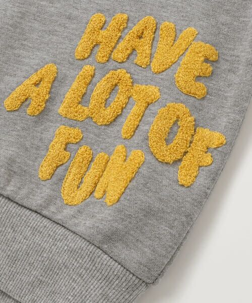 WASK / ワスク スウェット | ロゴ刺しゅう＆プリントトレーナー(100~160cm) | 詳細10