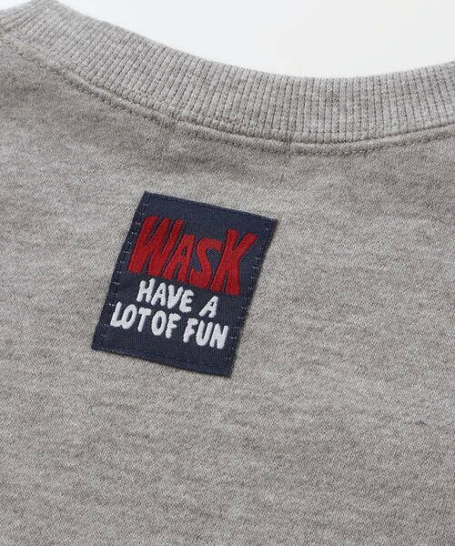 WASK / ワスク スウェット | ロゴ刺しゅう＆プリントトレーナー(100~160cm) | 詳細13