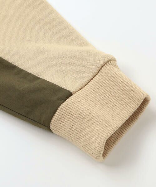 WASK / ワスク スウェット | ドロスト異素材トレーナー(100~160cm) | 詳細6