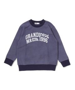 WASK / ワスク スウェット | 変形切り替えロゴトレーナー(110~160cm)