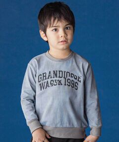 WASK / ワスク スウェット | 変形切り替えロゴトレーナー(110~160cm)