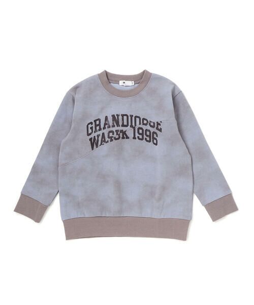 WASK / ワスク スウェット | 変形切り替えロゴトレーナー(110~160cm) | 詳細5