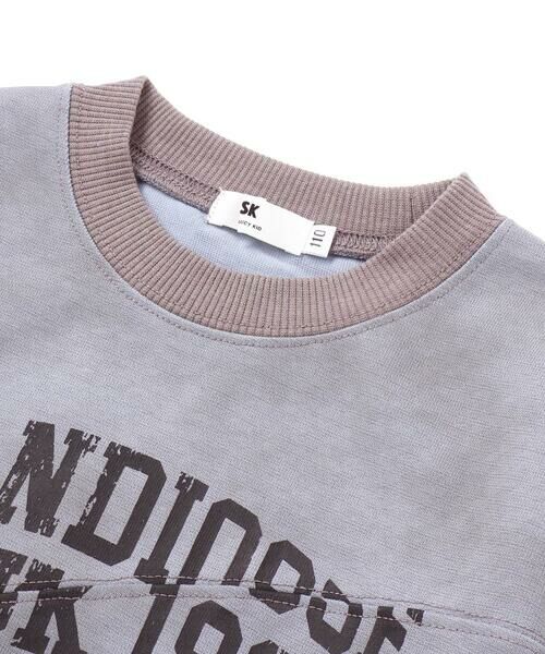 WASK / ワスク スウェット | 変形切り替えロゴトレーナー(110~160cm) | 詳細7