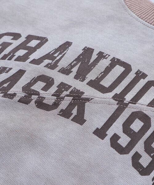 WASK / ワスク スウェット | 変形切り替えロゴトレーナー(110~160cm) | 詳細9