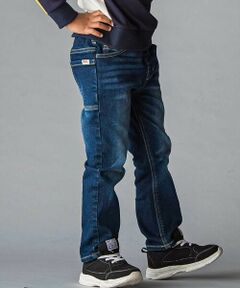WASK / ワスク その他パンツ | BIGポケット裏起毛ストレッチデニムパンツ(100~160cm)