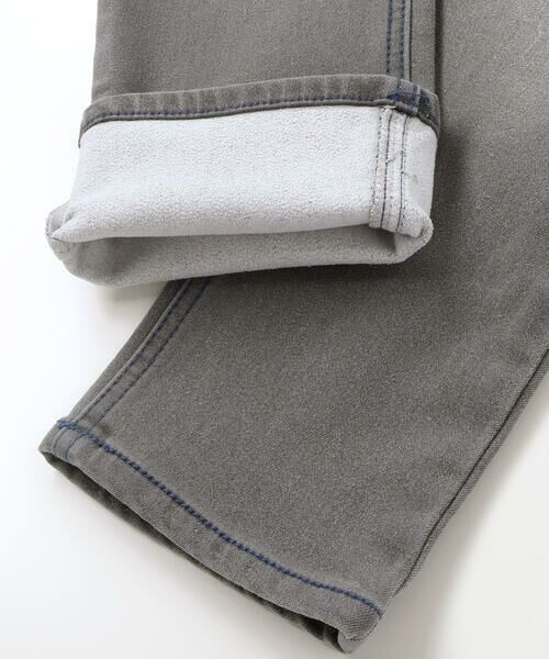 WASK / ワスク その他パンツ | BIGポケット裏起毛ストレッチデニムパンツ(100~160cm) | 詳細14