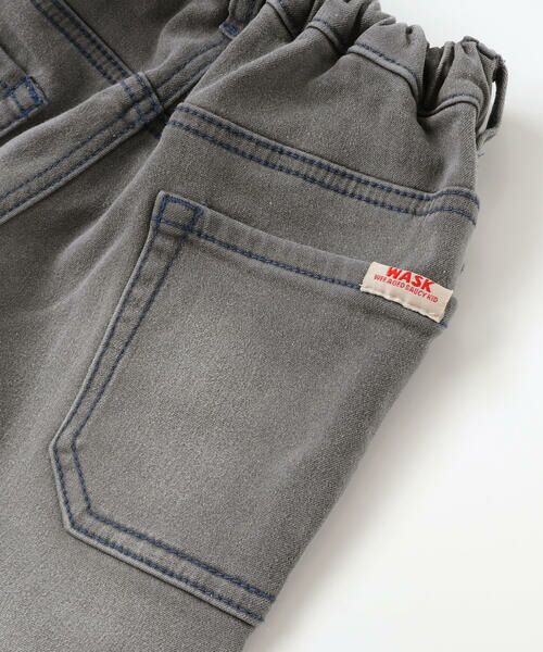 WASK / ワスク その他パンツ | BIGポケット裏起毛ストレッチデニムパンツ(100~160cm) | 詳細15