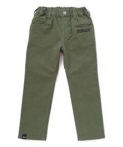 WASK / ワスク デニムパンツ | ロゴ刺しゅうストレッチデニムパンツ(100~160cm)