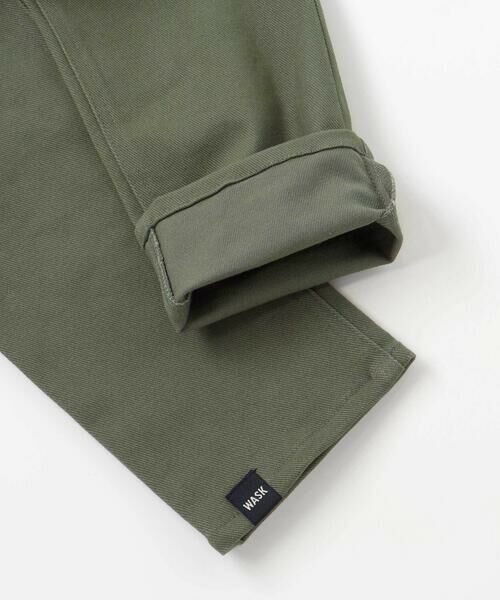 WASK / ワスク デニムパンツ | ロゴ刺しゅうストレッチデニムパンツ(100~160cm) | 詳細10