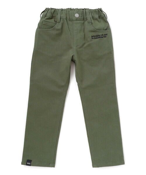 WASK / ワスク デニムパンツ | ロゴ刺しゅうストレッチデニムパンツ(100~160cm) | 詳細5