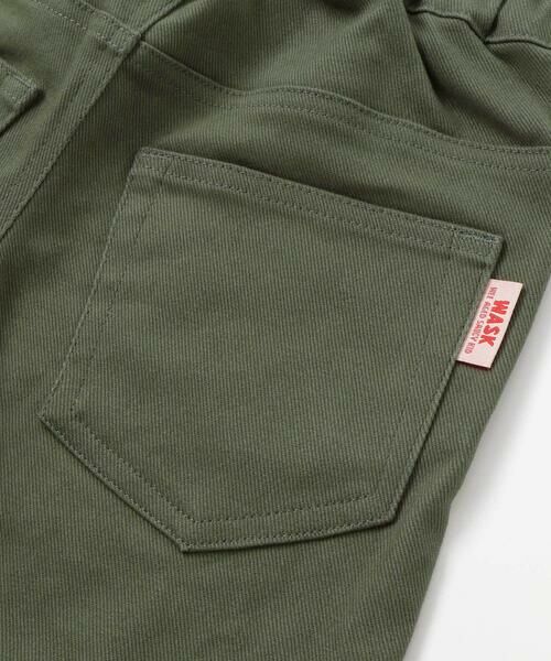 WASK / ワスク デニムパンツ | ロゴ刺しゅうストレッチデニムパンツ(100~160cm) | 詳細9