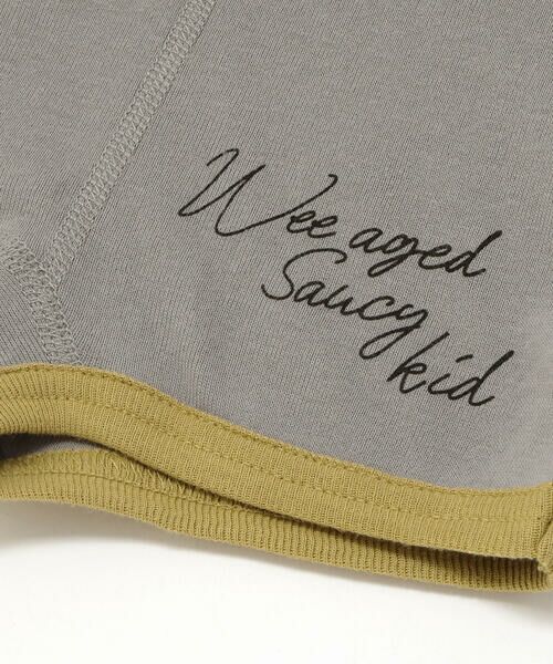 WASK / ワスク その他インナー・ルームウェア | 無地＆ロゴ柄２Pショーツ(100~160cm) | 詳細5