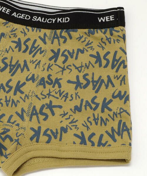 WASK / ワスク その他インナー・ルームウェア | 無地＆ロゴ柄２Pショーツ(100~160cm) | 詳細7