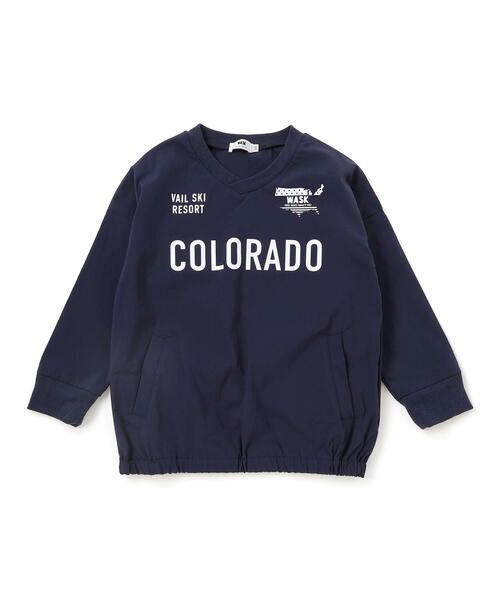 WASK / ワスク Tシャツ | Ｖネックプルオーバー(100~160cm) | 詳細4