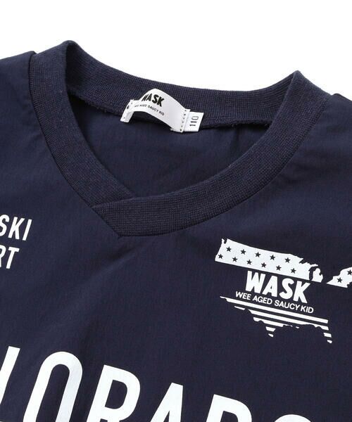 WASK / ワスク Tシャツ | Ｖネックプルオーバー(100~160cm) | 詳細6