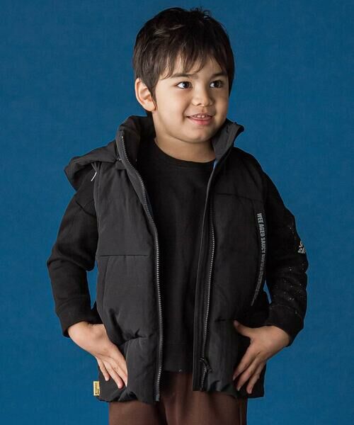 WASK / ワスク ダウンジャケット・ベスト | 袖・フードﾀ取り外しダウンジャケット(110~160cm) | 詳細2