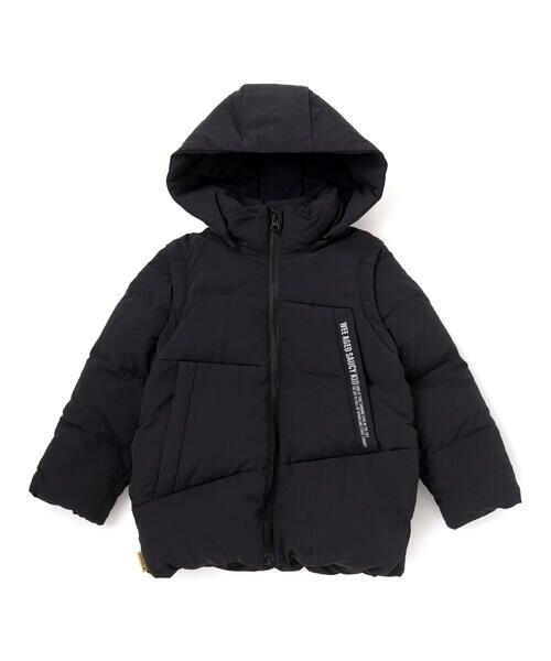 WASK / ワスク ダウンジャケット・ベスト | 袖・フードﾀ取り外しダウンジャケット(110~160cm) | 詳細4