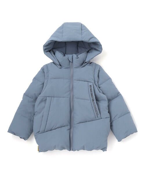WASK / ワスク ダウンジャケット・ベスト | 袖・フードﾀ取り外しダウンジャケット(110~160cm) | 詳細11