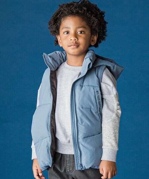 WASK / ワスク ダウンジャケット・ベスト | 袖・フードﾀ取り外しダウンジャケット(110~160cm) | 詳細9