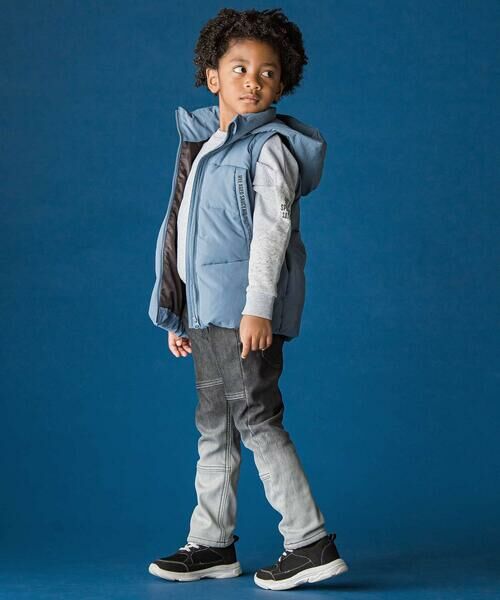 WASK / ワスク ダウンジャケット・ベスト | 袖・フードﾀ取り外しダウンジャケット(110~160cm) | 詳細10