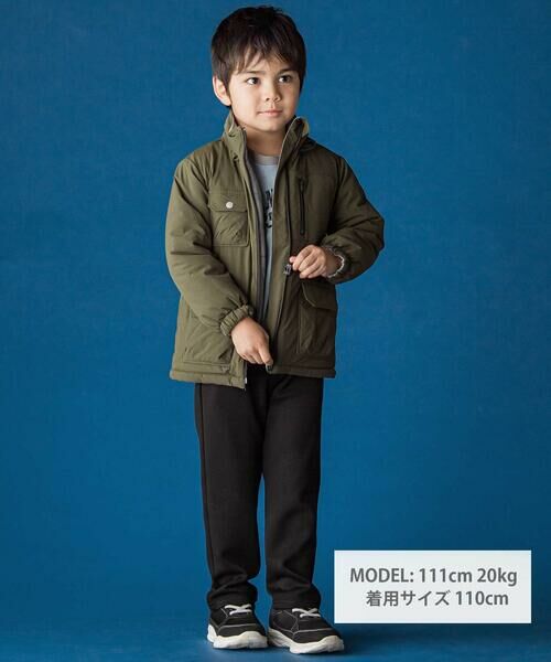 WASK / ワスク ノーカラージャケット | リップストップ&タイダイリバーシブルジャケット(110~160cm) | 詳細1