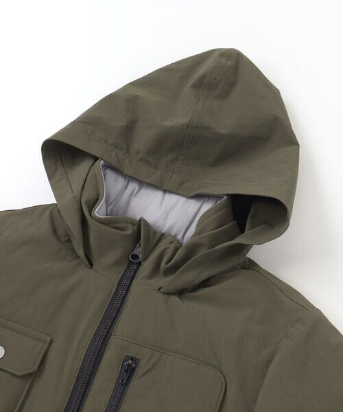 WASK / ワスク ノーカラージャケット | リップストップ&タイダイリバーシブルジャケット(110~160cm) | 詳細11