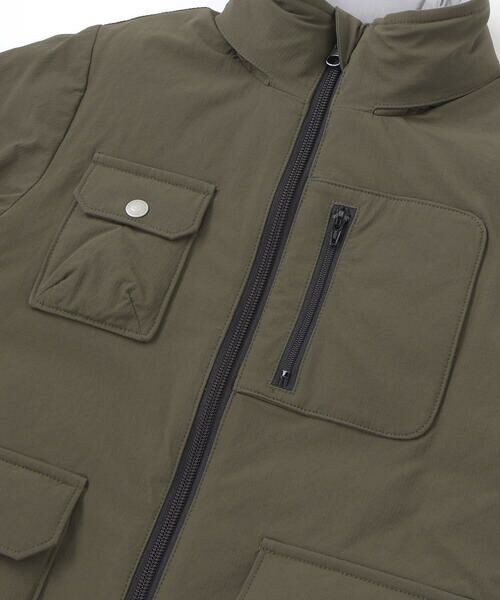 WASK / ワスク ノーカラージャケット | リップストップ&タイダイリバーシブルジャケット(110~160cm) | 詳細12