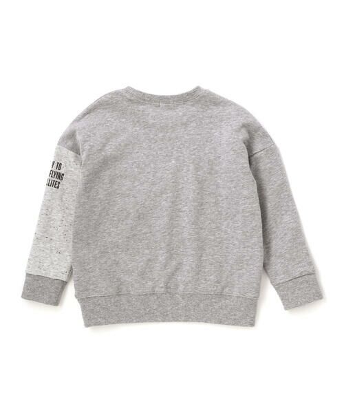 WASK / ワスク スウェット | 円形切り替えBIG裏毛トレーナー(100~160cm) | 詳細10