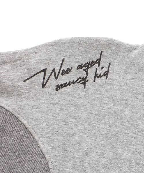 WASK / ワスク スウェット | 円形切り替えBIG裏毛トレーナー(100~160cm) | 詳細12