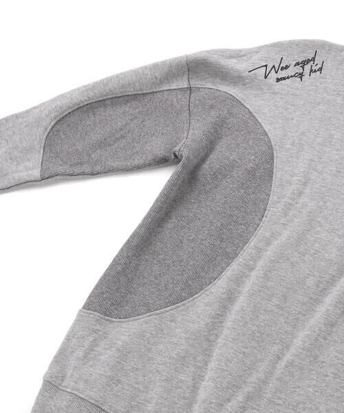 WASK / ワスク スウェット | 円形切り替えBIG裏毛トレーナー(100~160cm) | 詳細13