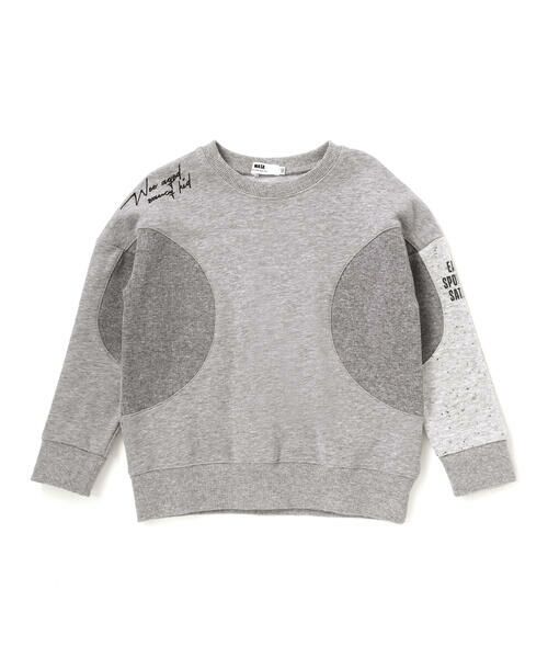 WASK / ワスク スウェット | 円形切り替えBIG裏毛トレーナー(100~160cm) | 詳細9