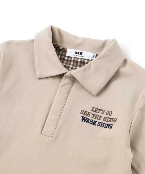 WASK / ワスク スウェット | 襟付き裏チェックトレーナー(110~160cm) | 詳細10