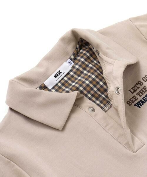 WASK / ワスク スウェット | 襟付き裏チェックトレーナー(110~160cm) | 詳細11
