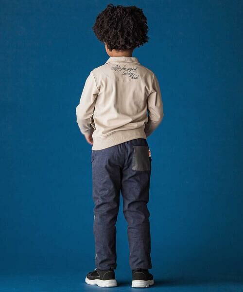 WASK / ワスク スウェット | 襟付き裏チェックトレーナー(110~160cm) | 詳細7