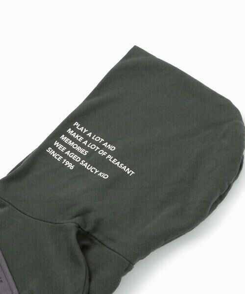 WASK / ワスク スウェット | レイヤード風BIGフーディトレーナー(110~160cm) | 詳細6