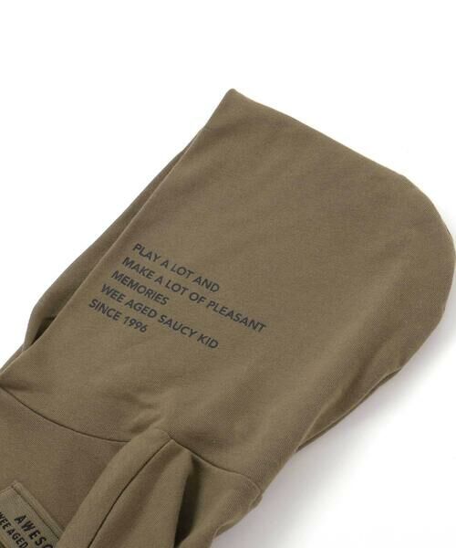 WASK / ワスク スウェット | レイヤード風BIGフーディトレーナー(110~160cm) | 詳細18