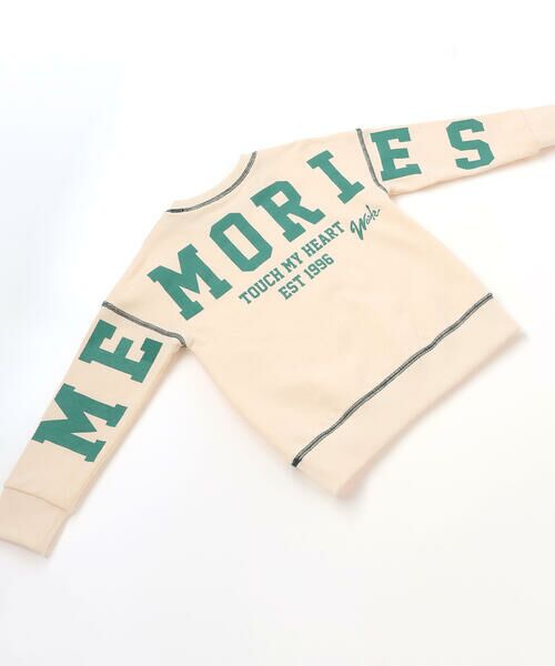 WASK / ワスク スウェット | ロゴプリント配色ステッチBIGトレーナー(110~160cm) | 詳細4